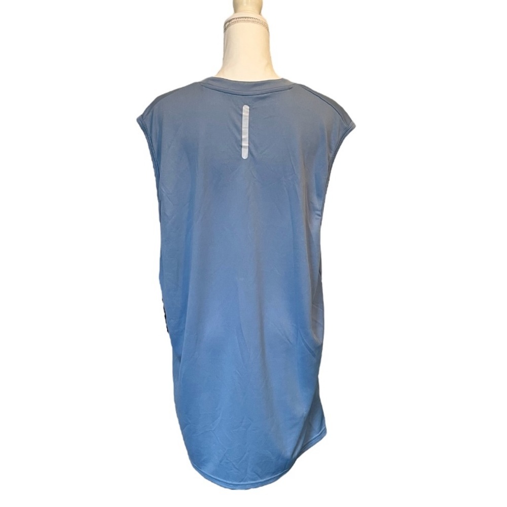 Galaxy By Harvic Athletic Moisture Wicking Fabric Blue Men’s Tank Top XXL - Picture 4 of 10